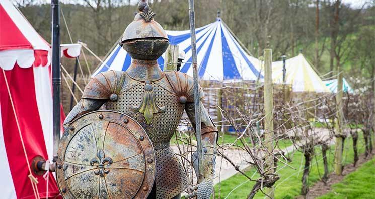 Leeds Castle Knights Glamping Leeds (Kent) Exterior foto